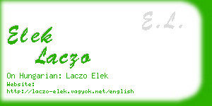 elek laczo business card